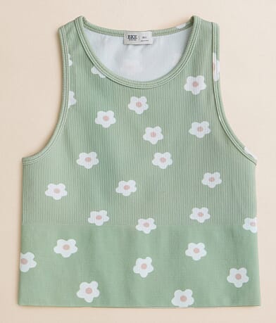 BKE Girls - Floral Tank Top front view