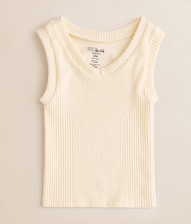 BKE Girls - Ribbed Brami front view