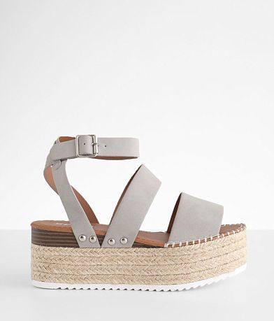 Soda Alpine Espadrille Flatform Sandal misc detail 1 view