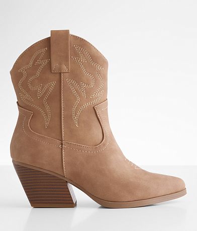 Tan brown clearance booties