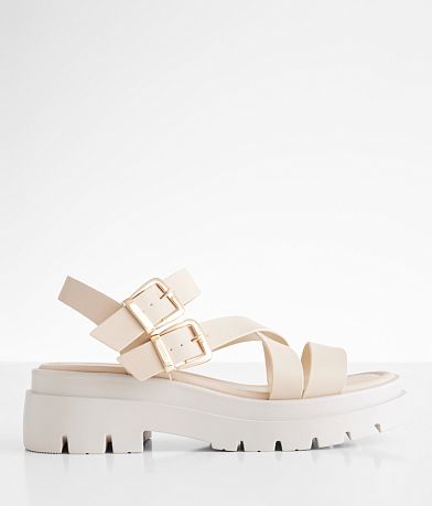Soda Huddles Flatform Sandal front view