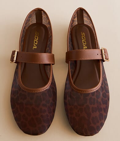 Soda Jumbo Leopard Mesh Shoe MISC_DETAIL_3