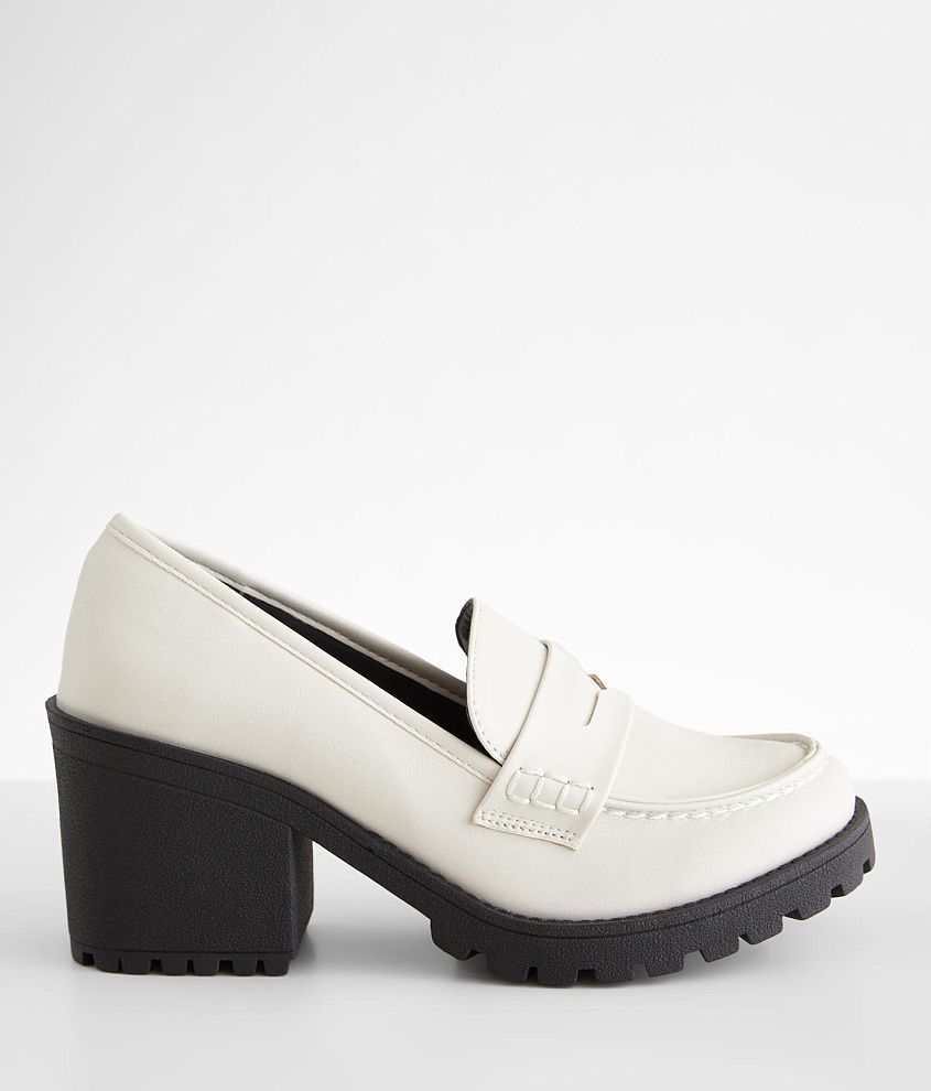 Soda Kinder Loafer Shoe - Women's Shoes in Off White | Buckle
