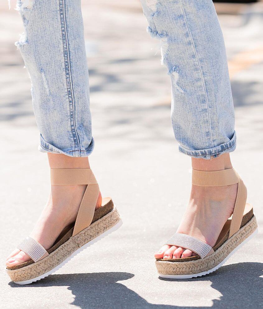 Strappy store espadrille flatform