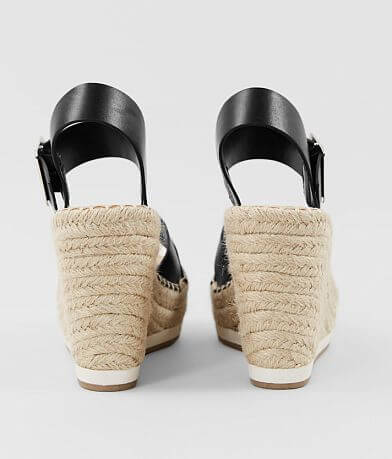 Soda Oaten Strappy Espadrille Wedge Sandal misc detail 1 view