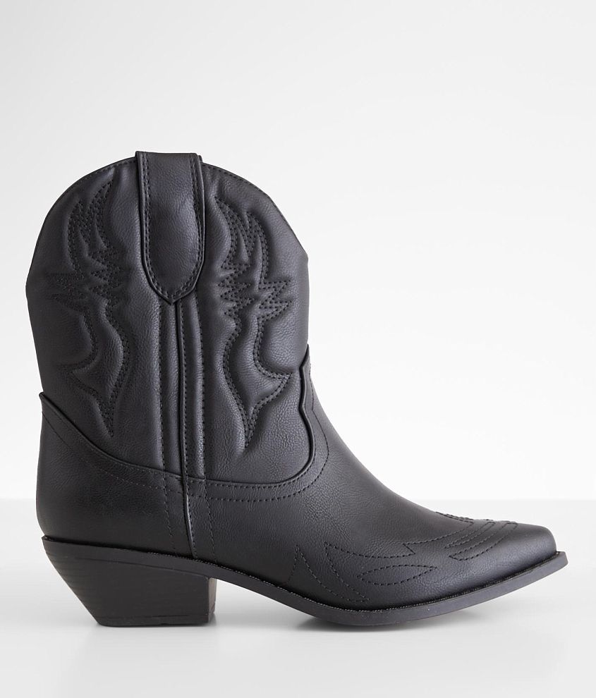 Soda Rigging Western Ankle Boot - Women's Shoes in Black | Buckle