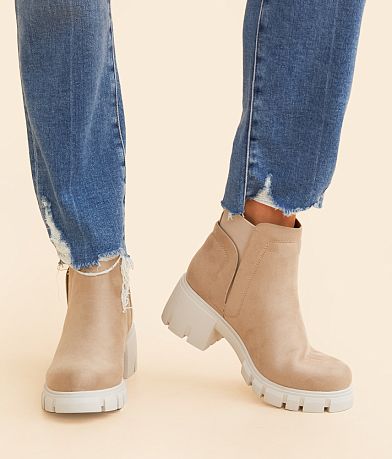 Soda Ritah Lug Chelsea Ankle Boot misc detail 5 view