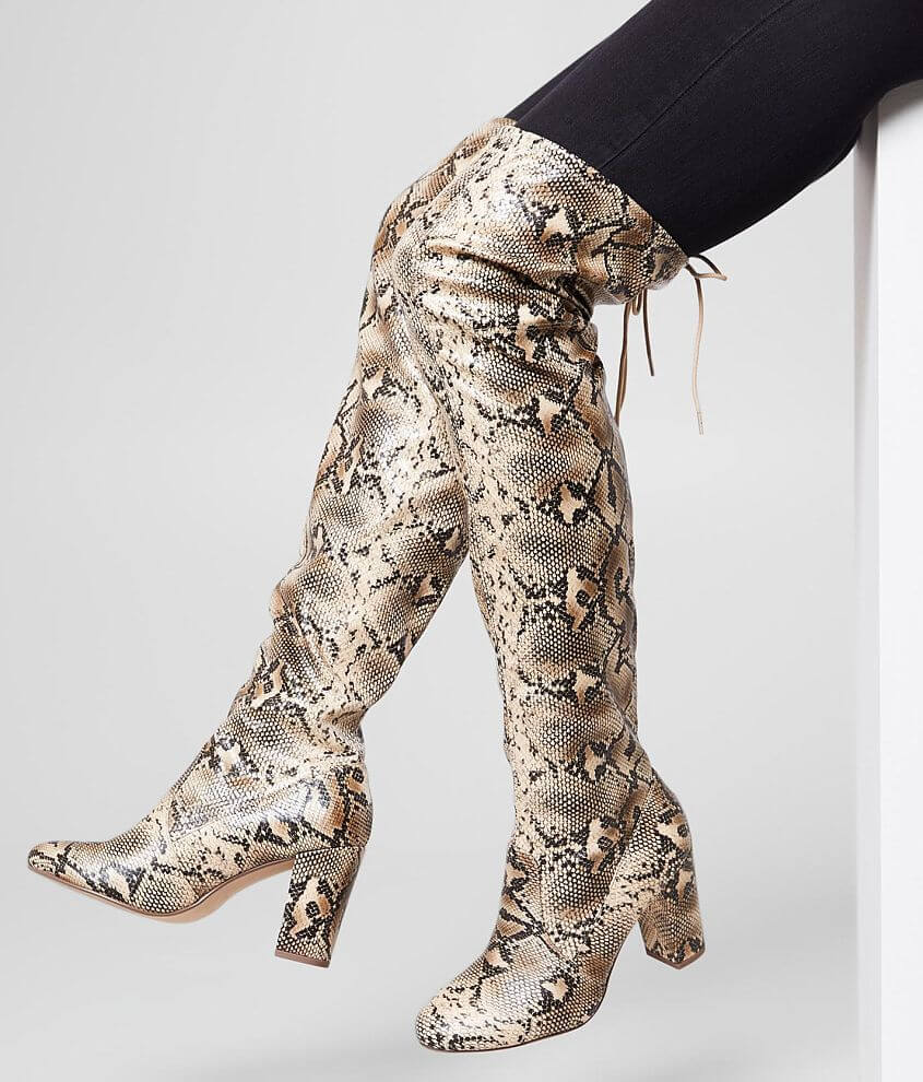 my delicious shoes snivy over the knee boot