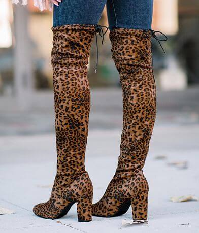 My Delicious Shoes Snivy Over The Knee Boot misc detail 2 view