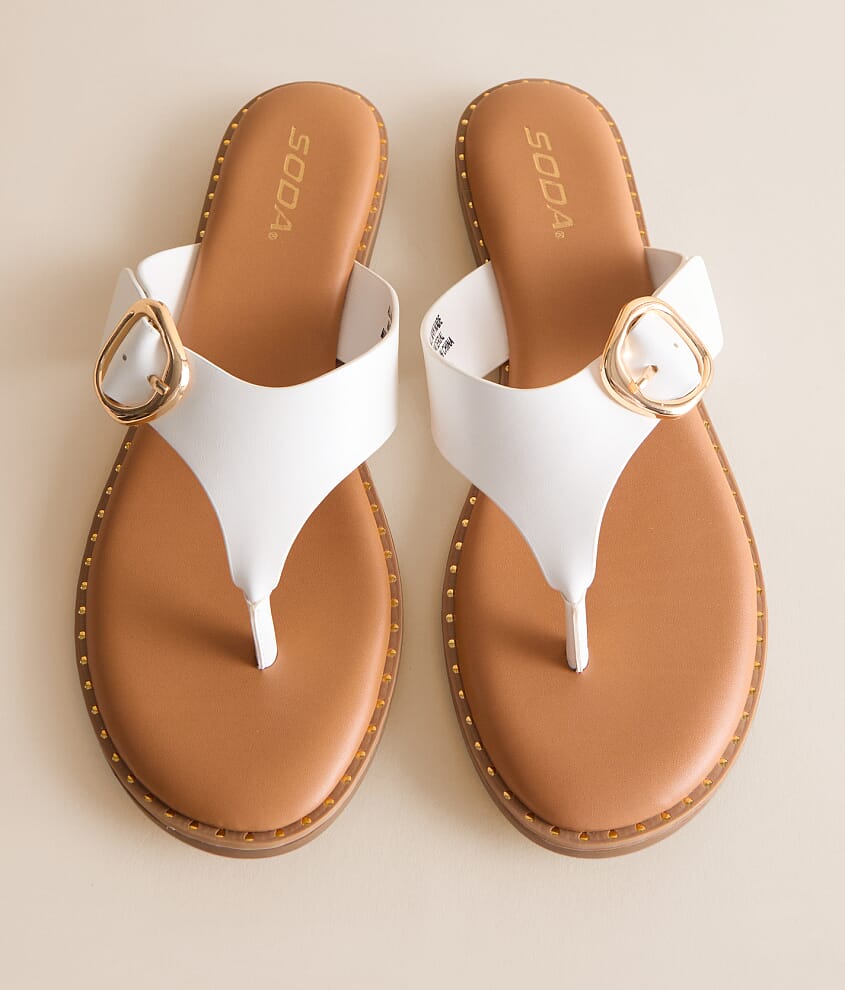 Tubas Big Buckle Flip Flop