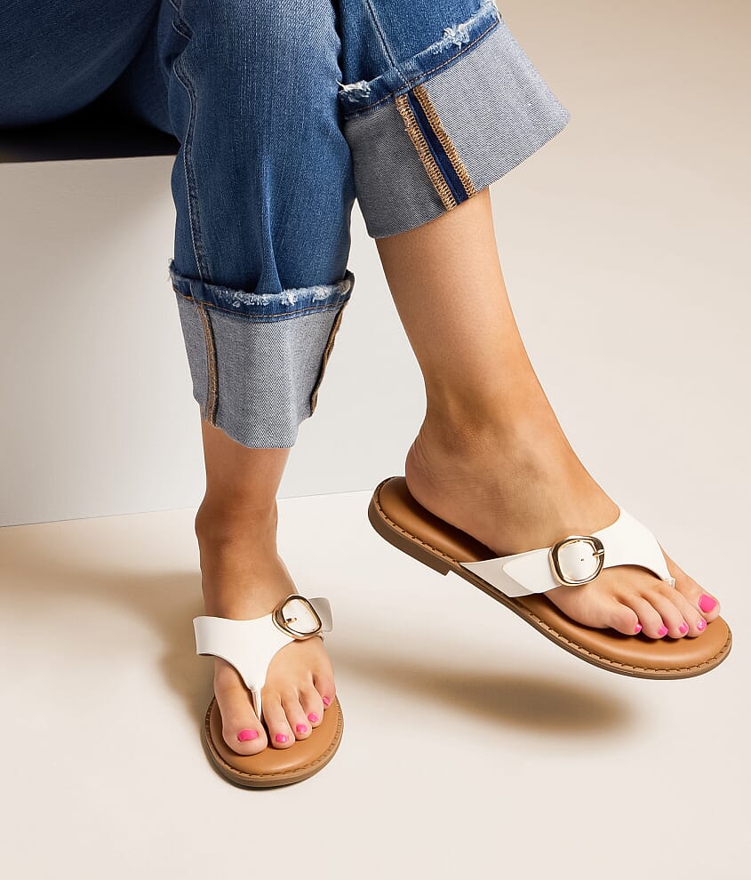 Tubas Big Buckle Flip Flop