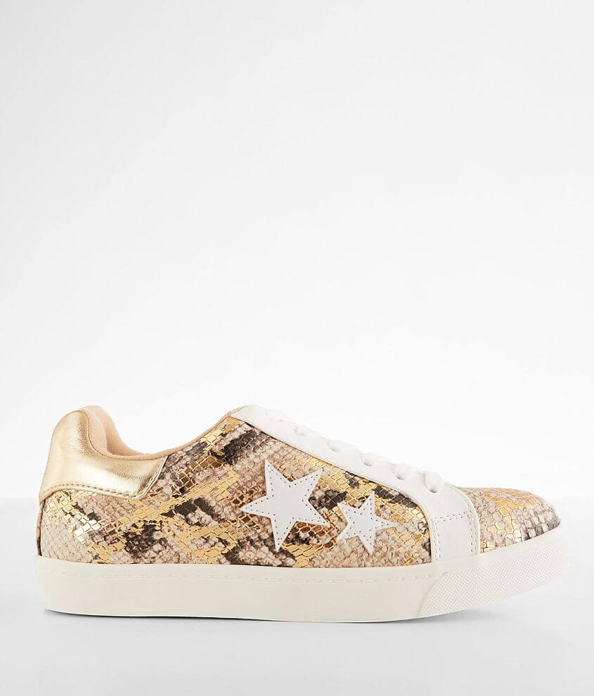 Soda Wander Snake Print Sneaker front view