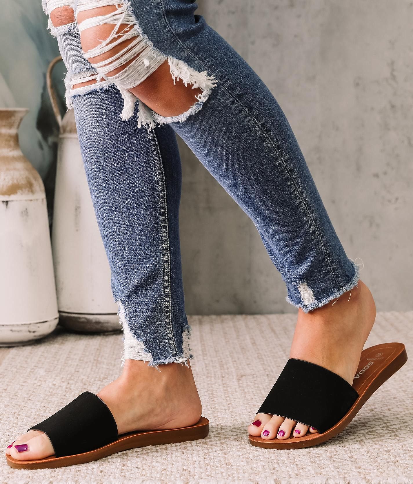 Women: Wide Fit Sandals