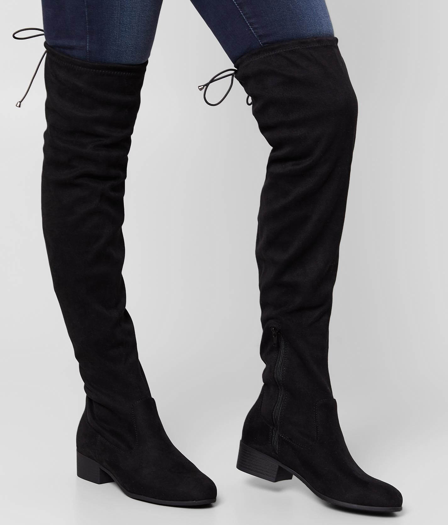 soda over the knee boots