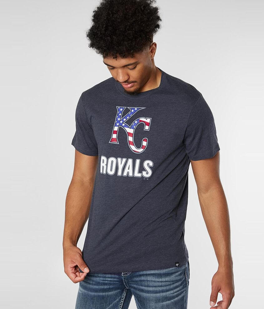 47 Brand Kansas City Royals T-Shirt - Men's T-Shirts in Navy