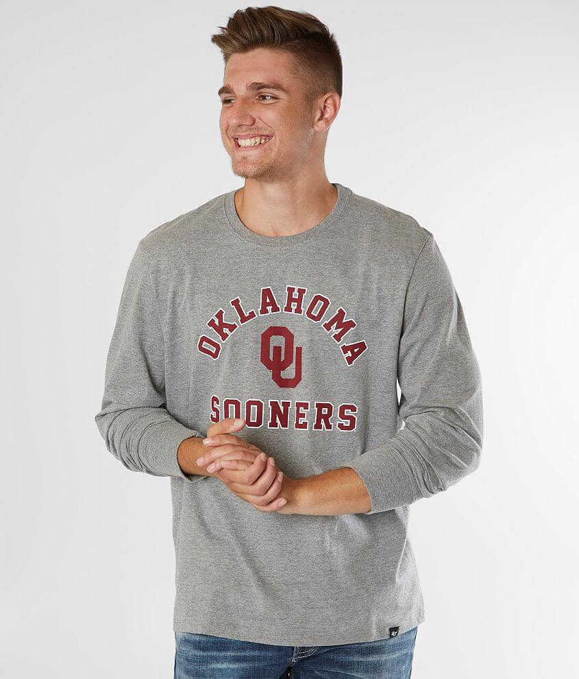 47 Brand Oklahoma Sooners T-Shirt - Men's T-Shirts in Slate Grey