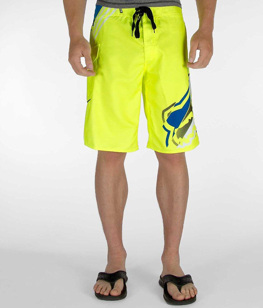 Fox Hashed Boardshort front view