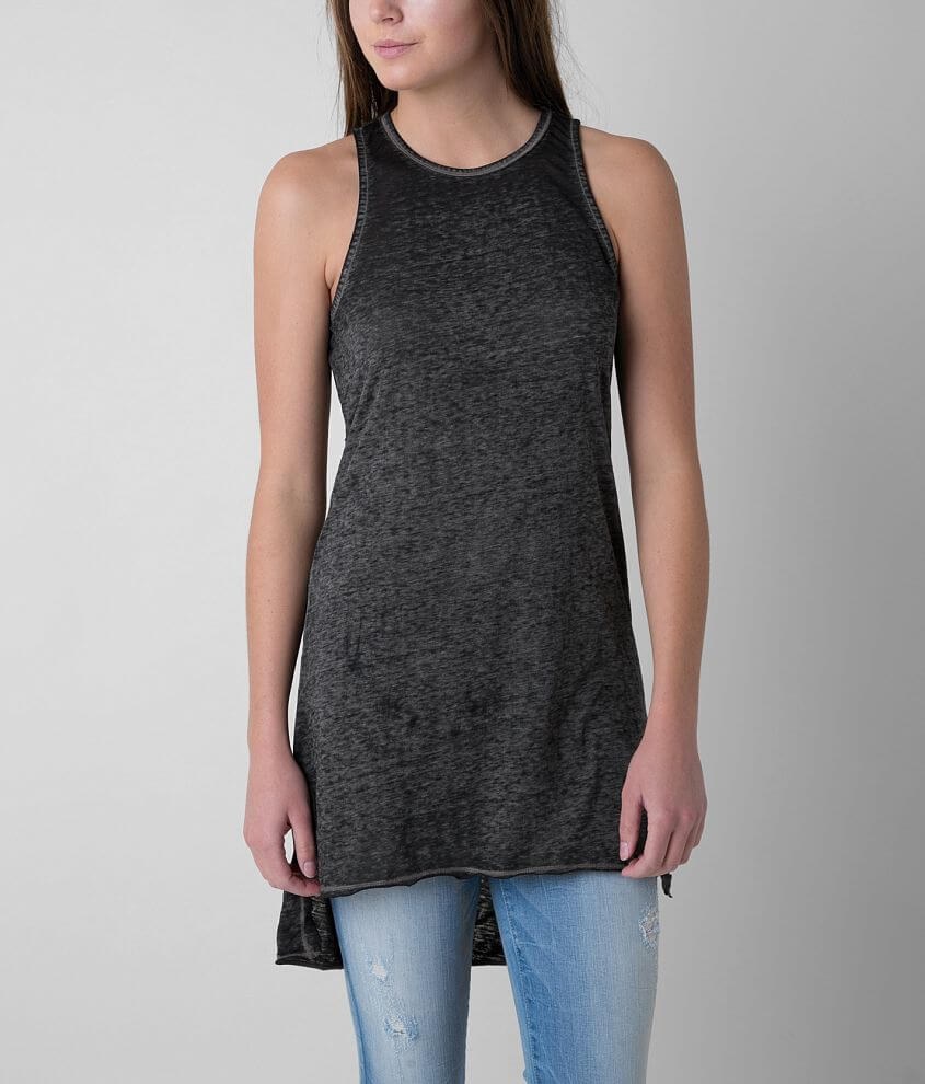 Fox Amp Up Tunic Tank Top front view