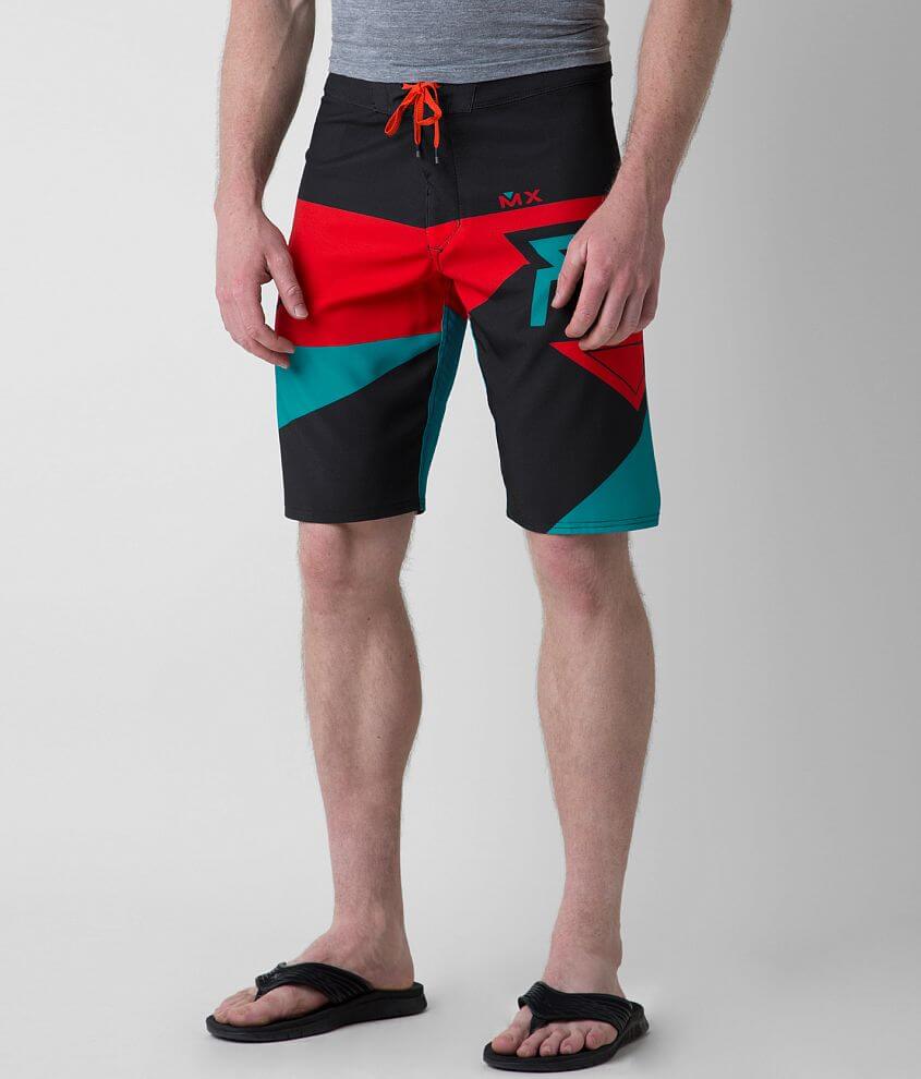 Fox Exhaust Stretch Boardshort front view