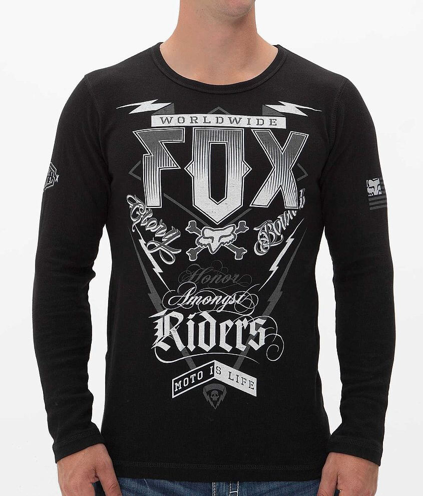 Fox Salvage Thermal Shirt front view