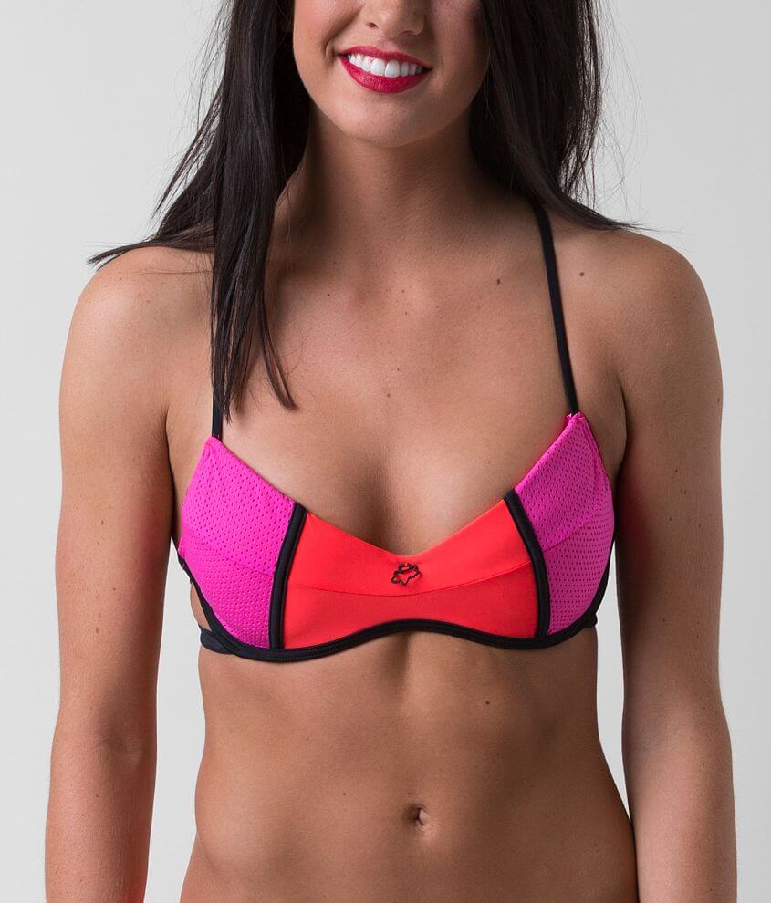 Fox Victory Swimwear Top front view