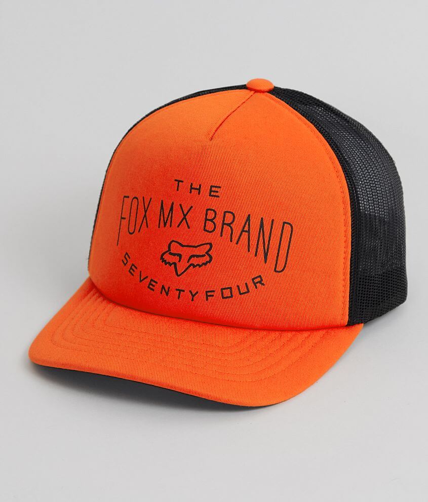 Fox Thrashed Trucker Hat front view
