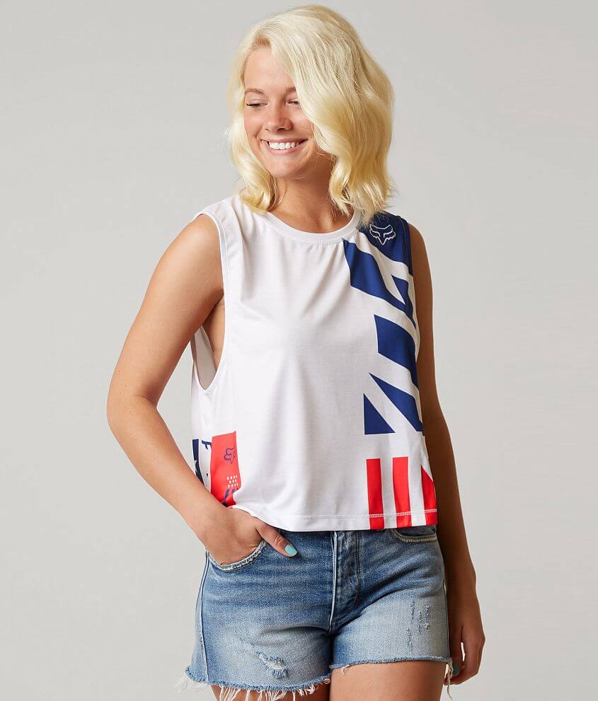 Fox Red, White &#38; True Tank Top front view