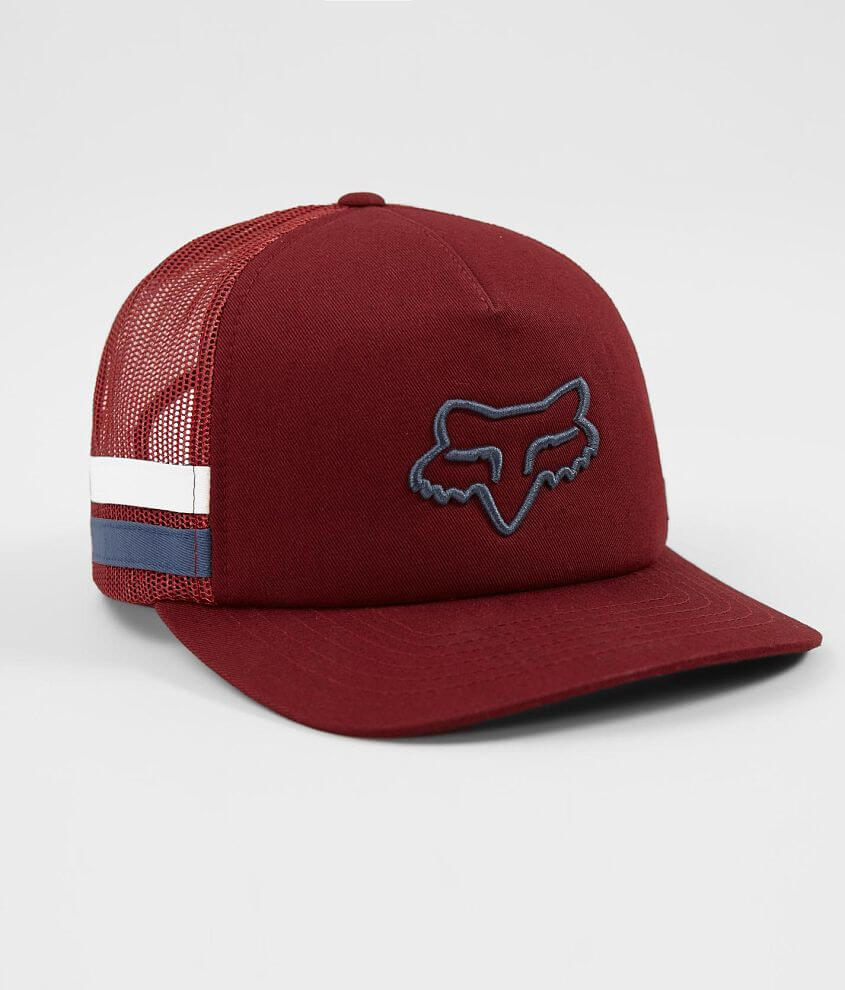 Fox Head Trick Trucker Hat Women S Hats In Bordeaux Buckle