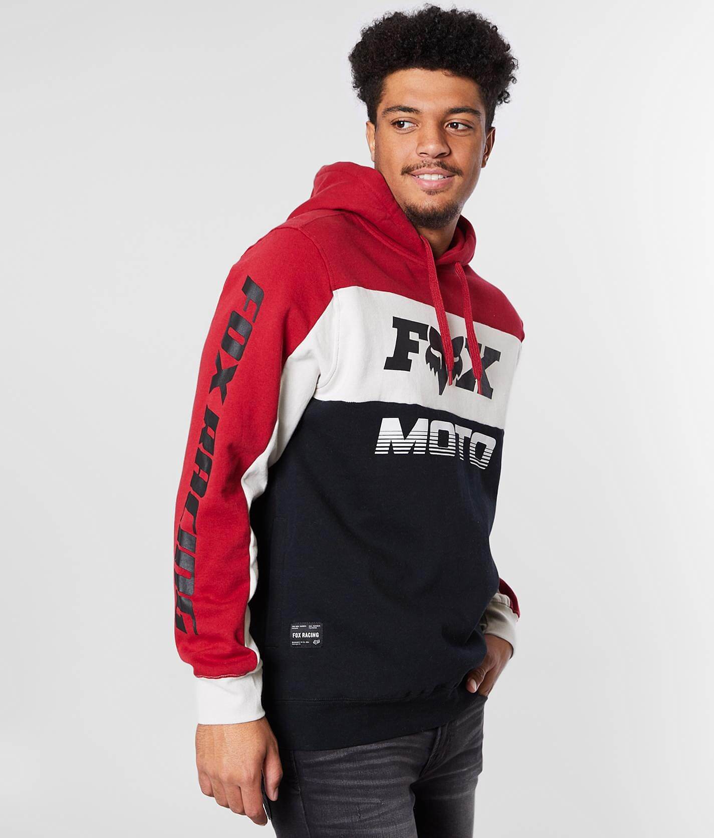 honda hooded colorblock pullover