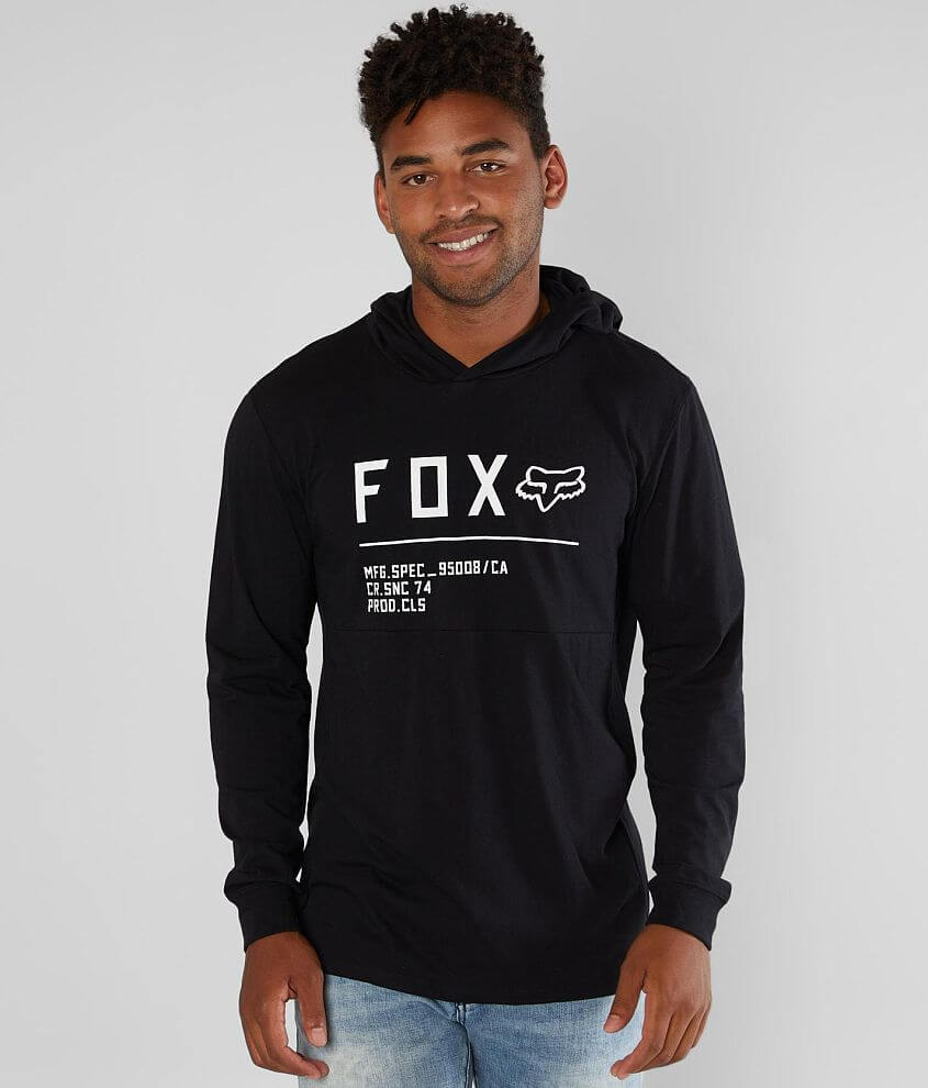 Black cheap fox hoodie