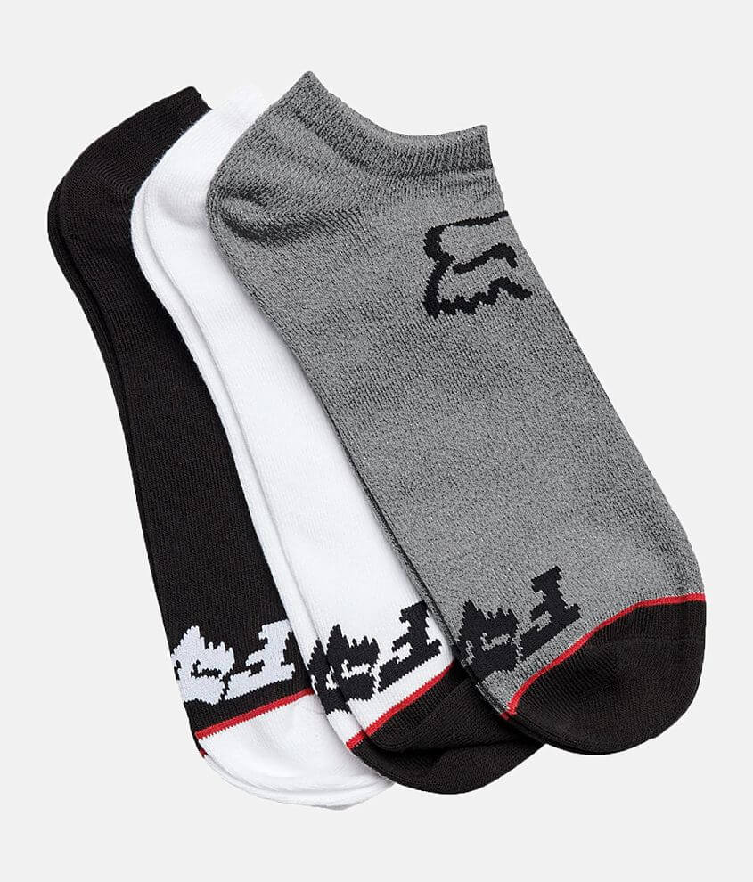 Fox Head No Show 3 Pack Socks