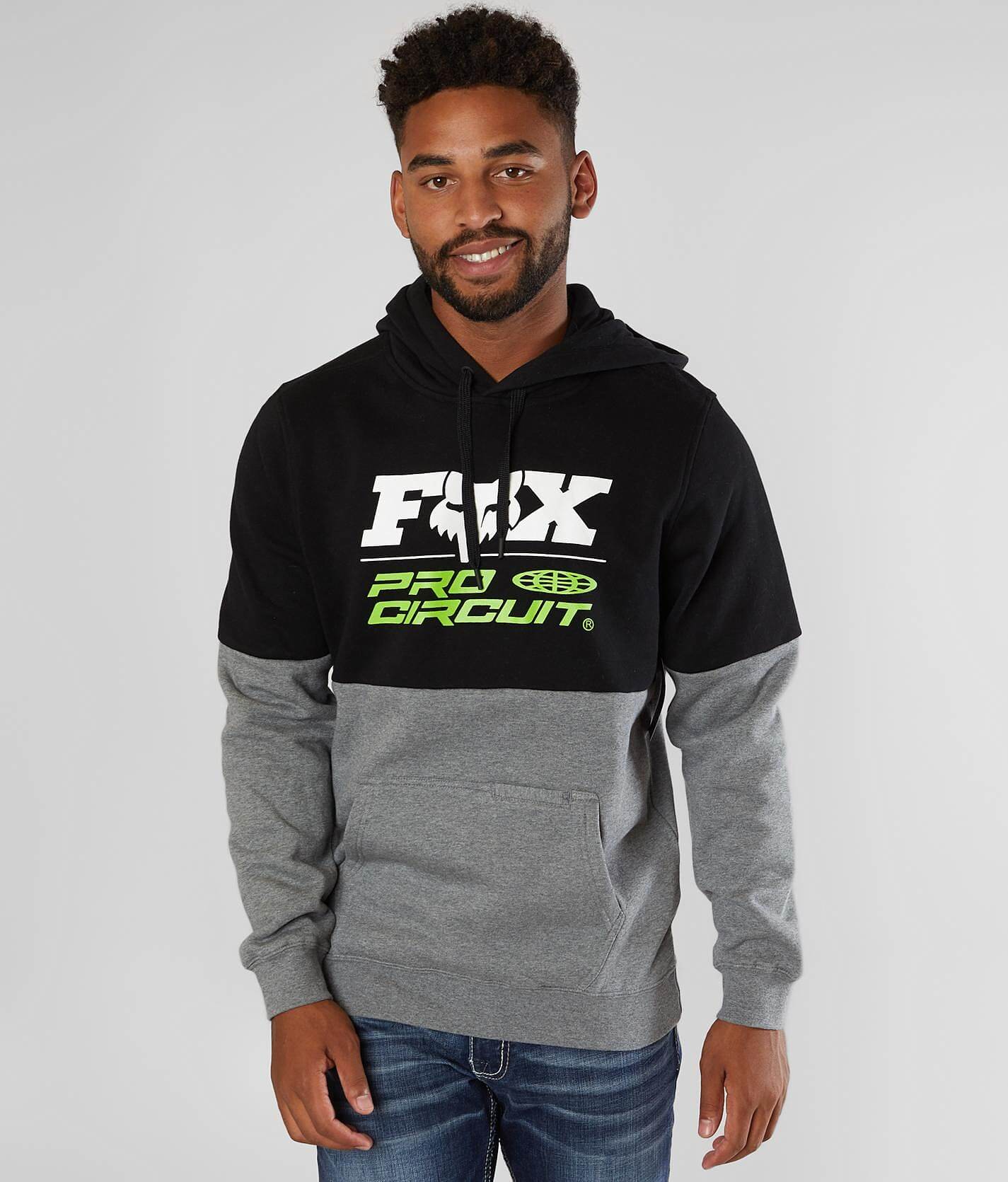 honda hooded colorblock pullover