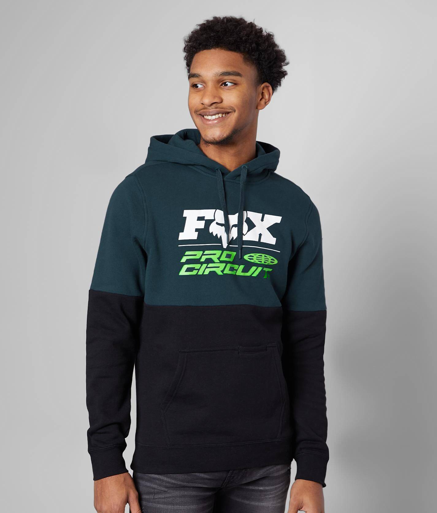 fox hooded sweatshirt