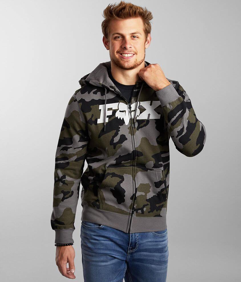 Fox Legacy Head Camo Hoodie front view