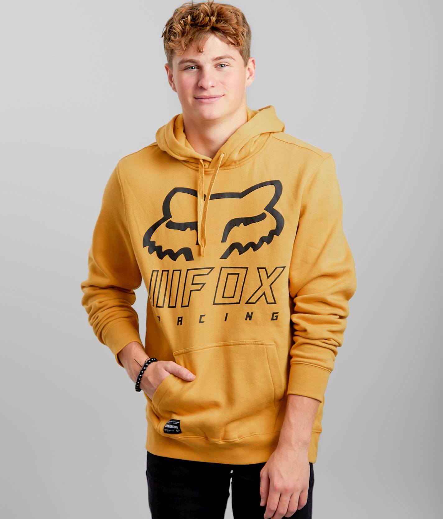 yellow fox hoodie