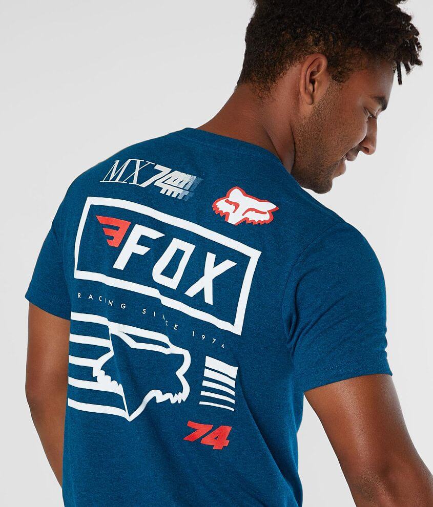 Fox Back Overview T-Shirt front view