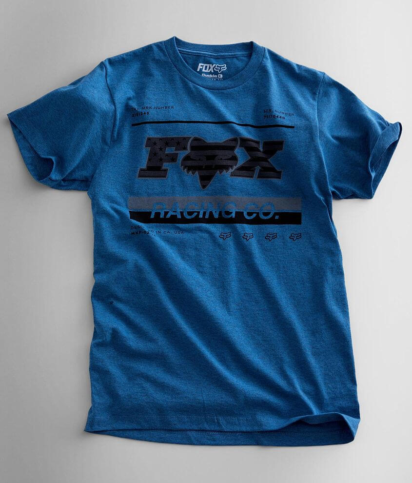 Fox Paused Flag T-Shirt front view
