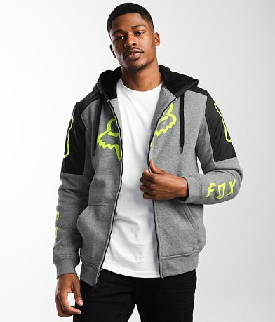 Fox zip outlet up hoodie