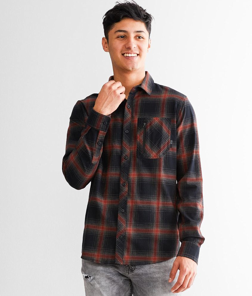Fox Racing Gamut Flannel Shirt front view