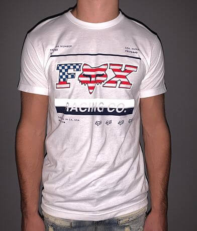 Fox Flag Filled T-Shirt MISC_DETAIL_1