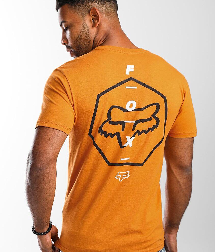 Fox Racing 7 Point Premium T Shirt Men s T Shirts in Gold Buckle