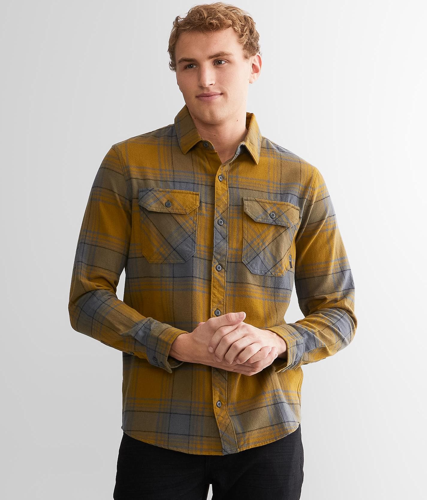 Camisa Flanela Fox TrailDust 2.0 Xadrez - Vinho - ORANGE BH E-STORE