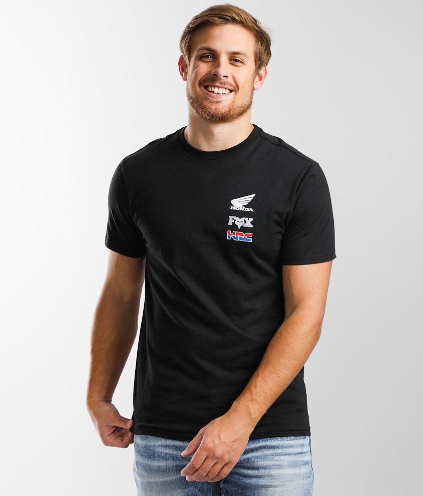 Fox Racing Honda Wing T-Shirt - Men's T-Shirts in Black | Buckle