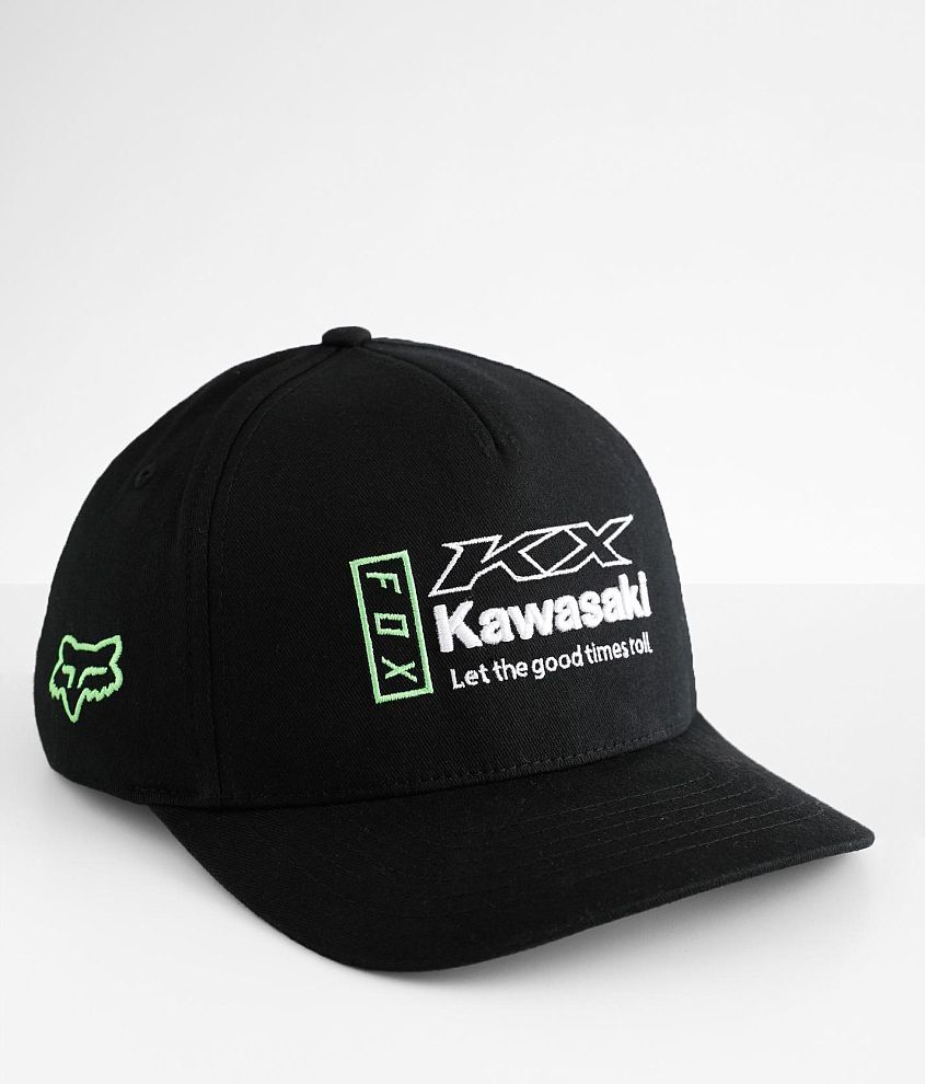 Fox Racing Kawasaki Stretch Hat front view