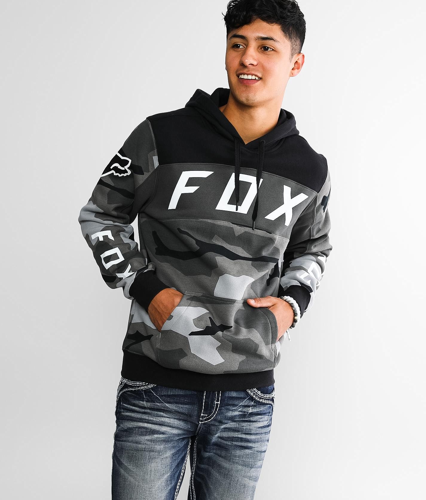 Camouflage Fox Legacy Moth Hoodie Fox Racing Boys' Youth Legacy