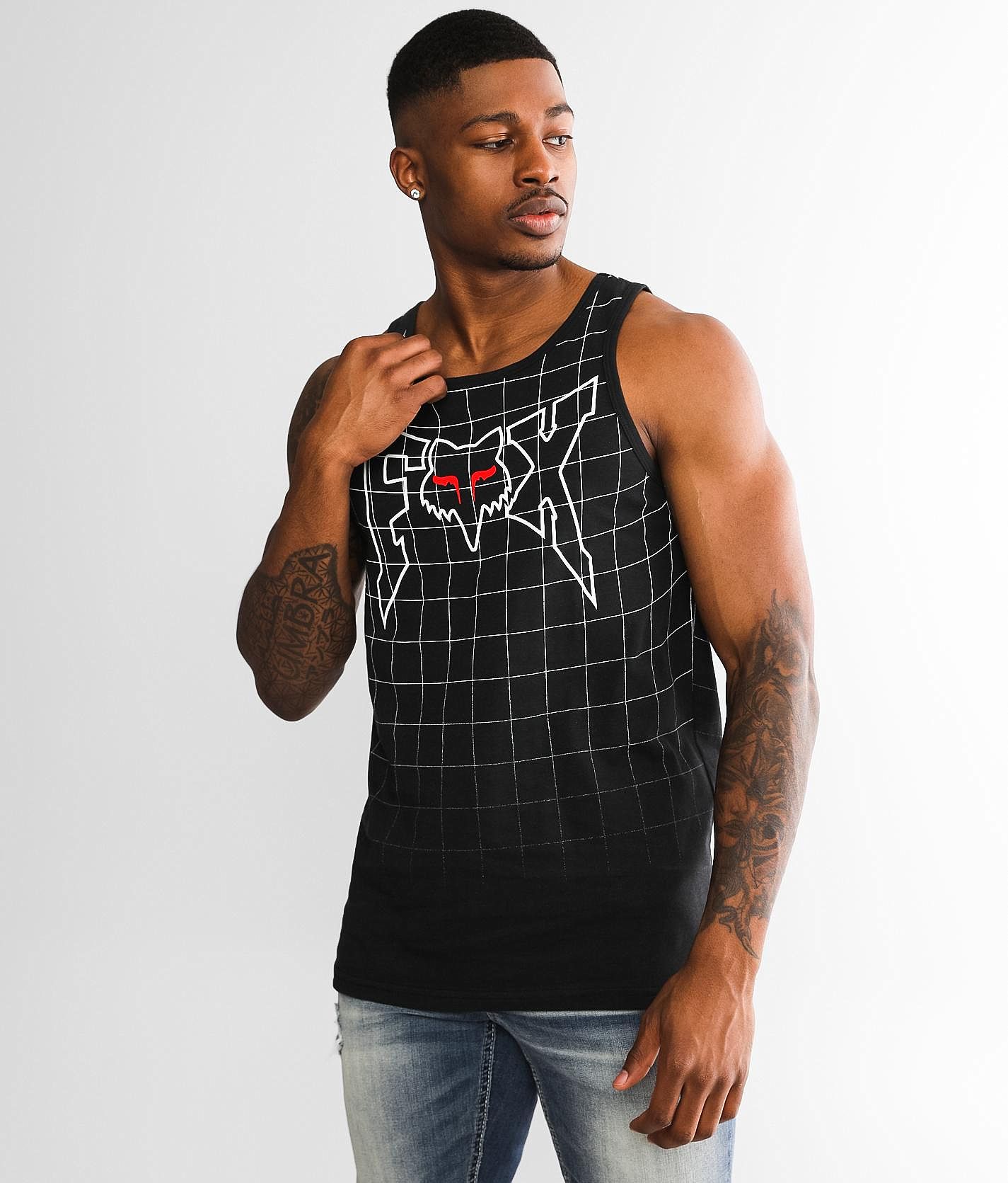 Zero Fox Given Tank Top Black Sleeveless T-shirts Cute Racerback