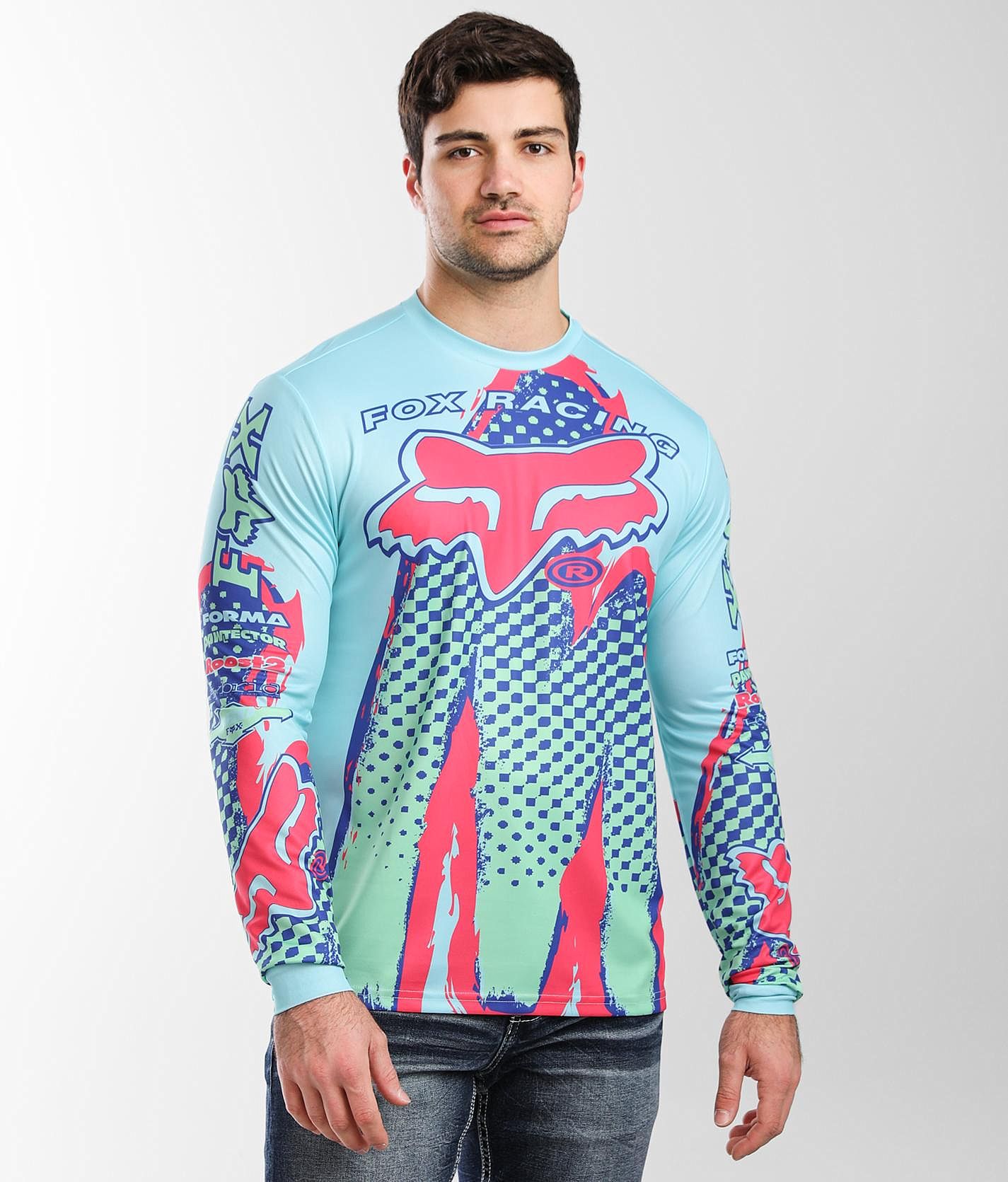 Fox Racing Powerband Jersey - Men's Activewear in Multi | Buckle