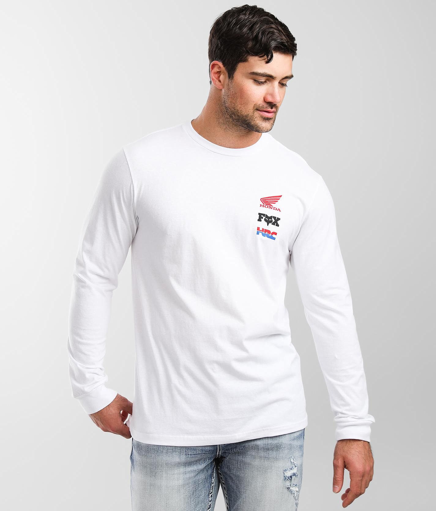 Fox Racing Honda Wing T-Shirt - Men's T-Shirts in Optic White | Buckle