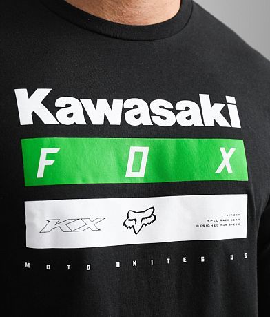 Fox Racing Kawasaki T-Shirt misc detail 1 view