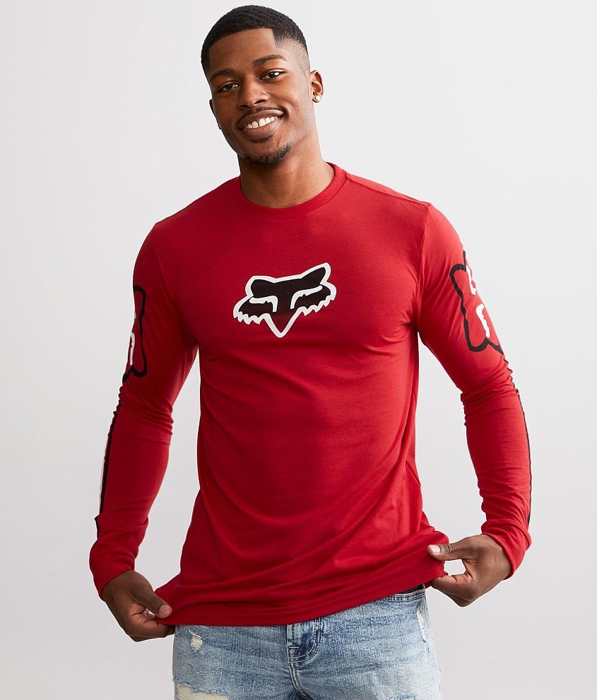 Fox Racing Vizen Tech T-Shirt - Men's T-Shirts in Flame Red | Buckle